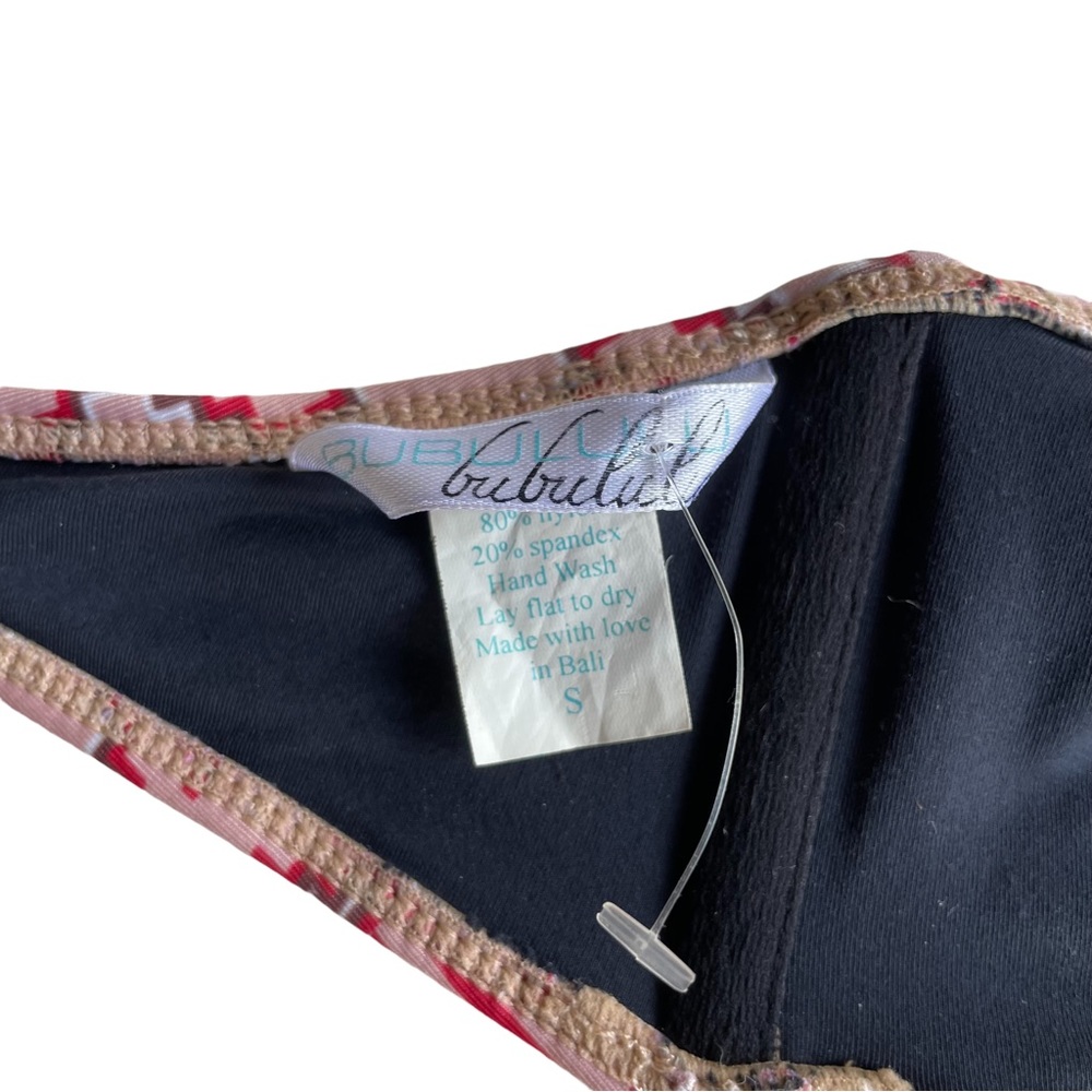Bubalulu Malibu Strapless Bikini Top with O Ring NWOT - Picture 11 of 12